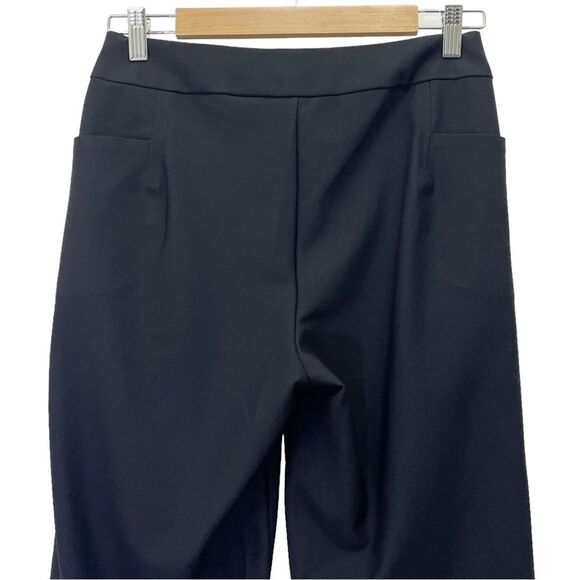 Athleta Stellar Crop Trouser Black Athleisure Comfy Travel Pant Size 6T | 6 Tall - Picture 6 of 14
